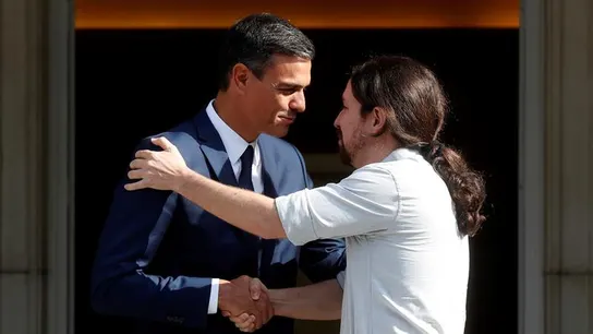 Pedro Sánchez y Pablo Iglesias Pedro Sánchez y Pablo Iglesias