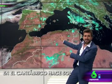 Adrián Cordero da el tiempo cantando por Nino Bravo: "Cantaré la meteo por ti aún a riesgo de que me puedan despedir" Adrián Cordero da el tiempo cantando por Nino Bravo: "Cantaré la meteo por ti aún a riesgo de que me puedan despedir"