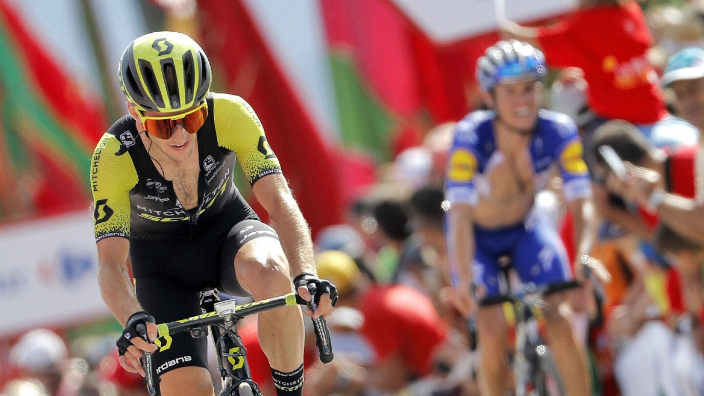 Simon Yates, en La Vuelta