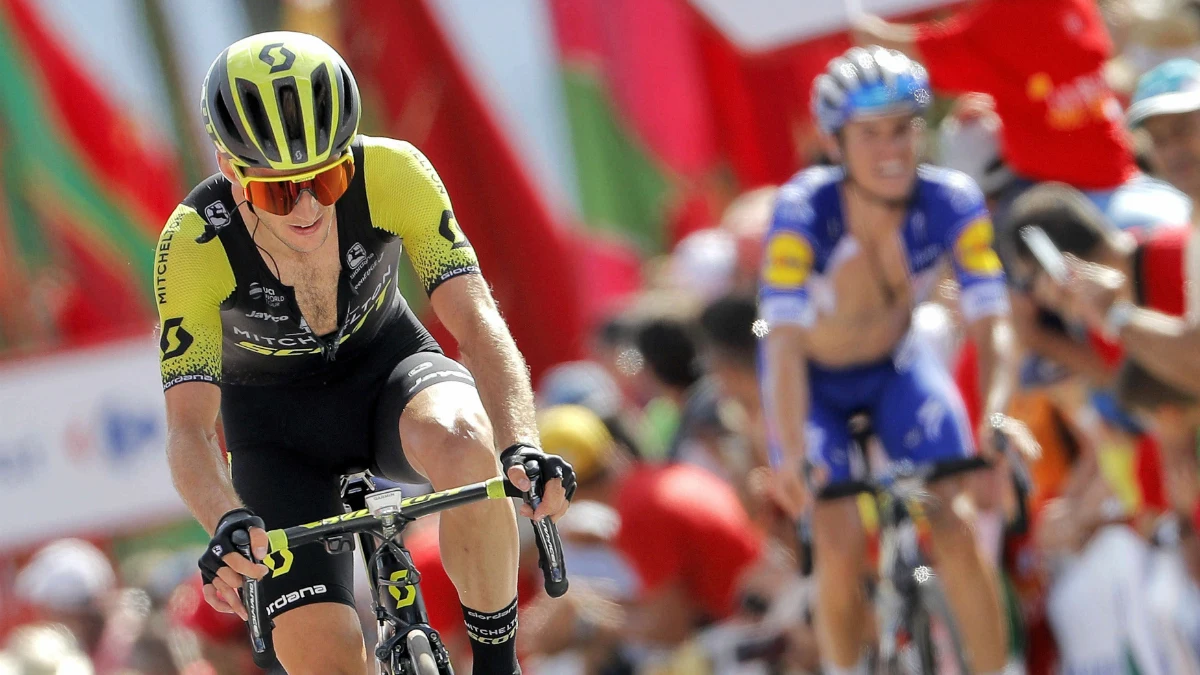 Simon Yates, en La Vuelta