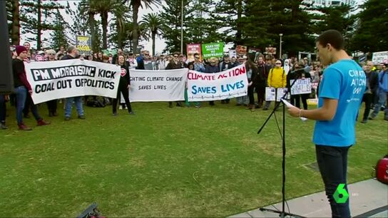 Manifestaci&oacute;n internacional por un planeta libre de combustibles f&oacute;siles