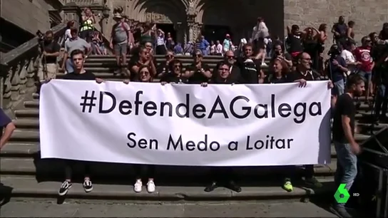 Manifestación en Galicia en contra de la manipulación informativa Manifestación en Galicia en contra de la manipulación informativa