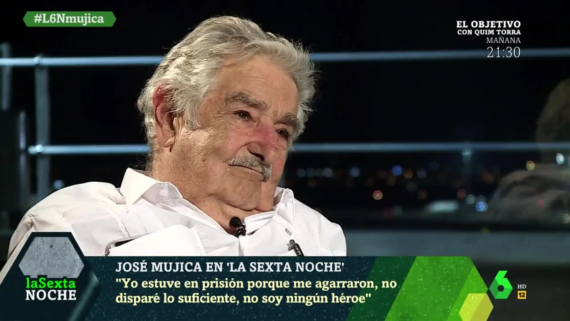 José Mujica en laSexta Noche