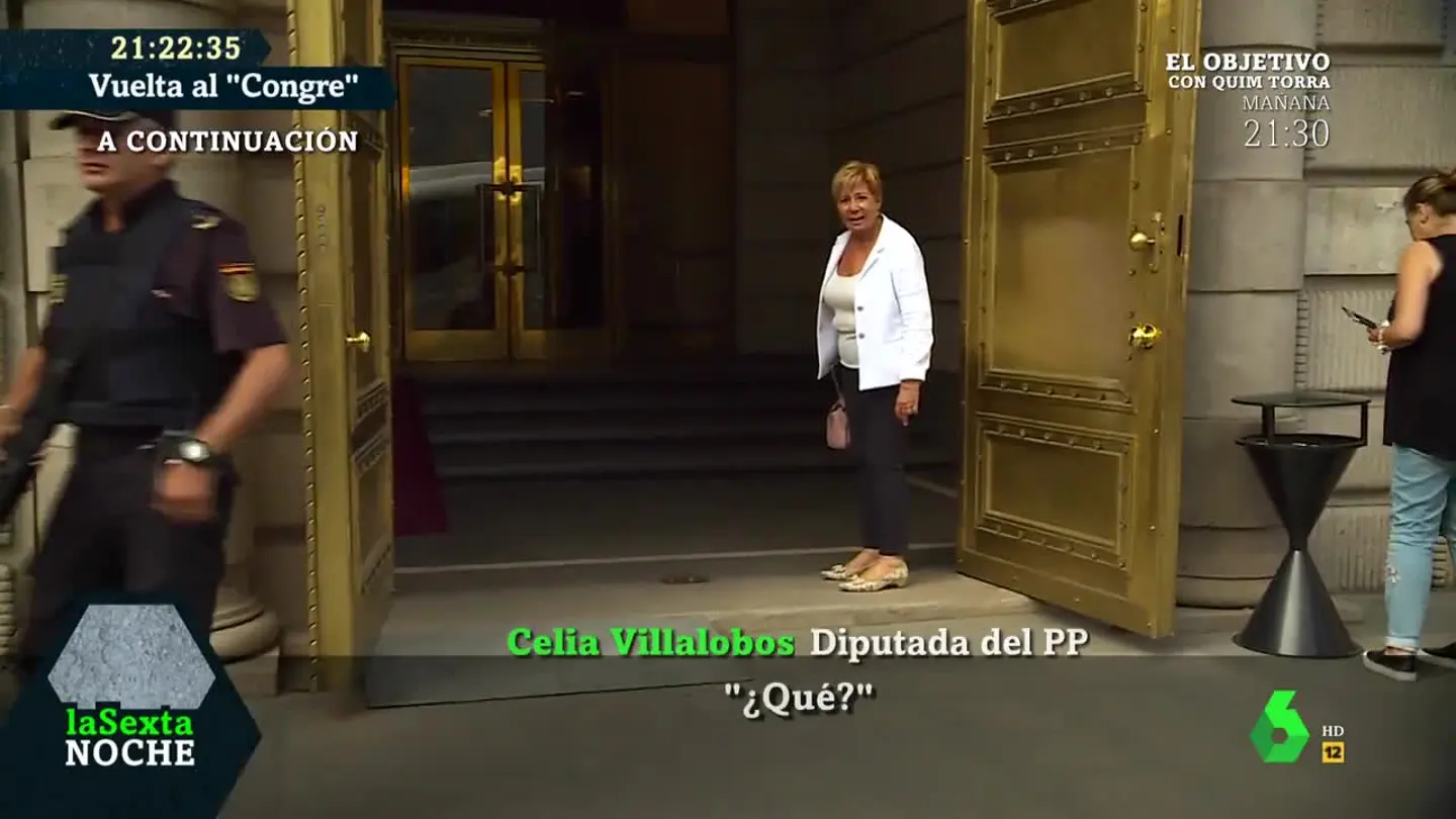 Celia Villalobos en el Congreso de los Diputados Celia Villalobos en el Congreso de los Diputados