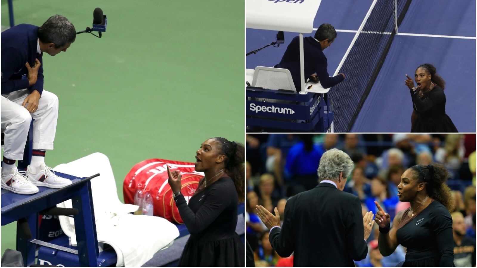 Serena Williams estalla contra el &aacute;rbitro en el US Open