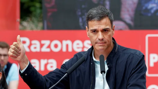 Pedro Sánchez en primer acto político tras 100 días de Gobierno Pedro Sánchez en primer acto político tras 100 días de Gobierno