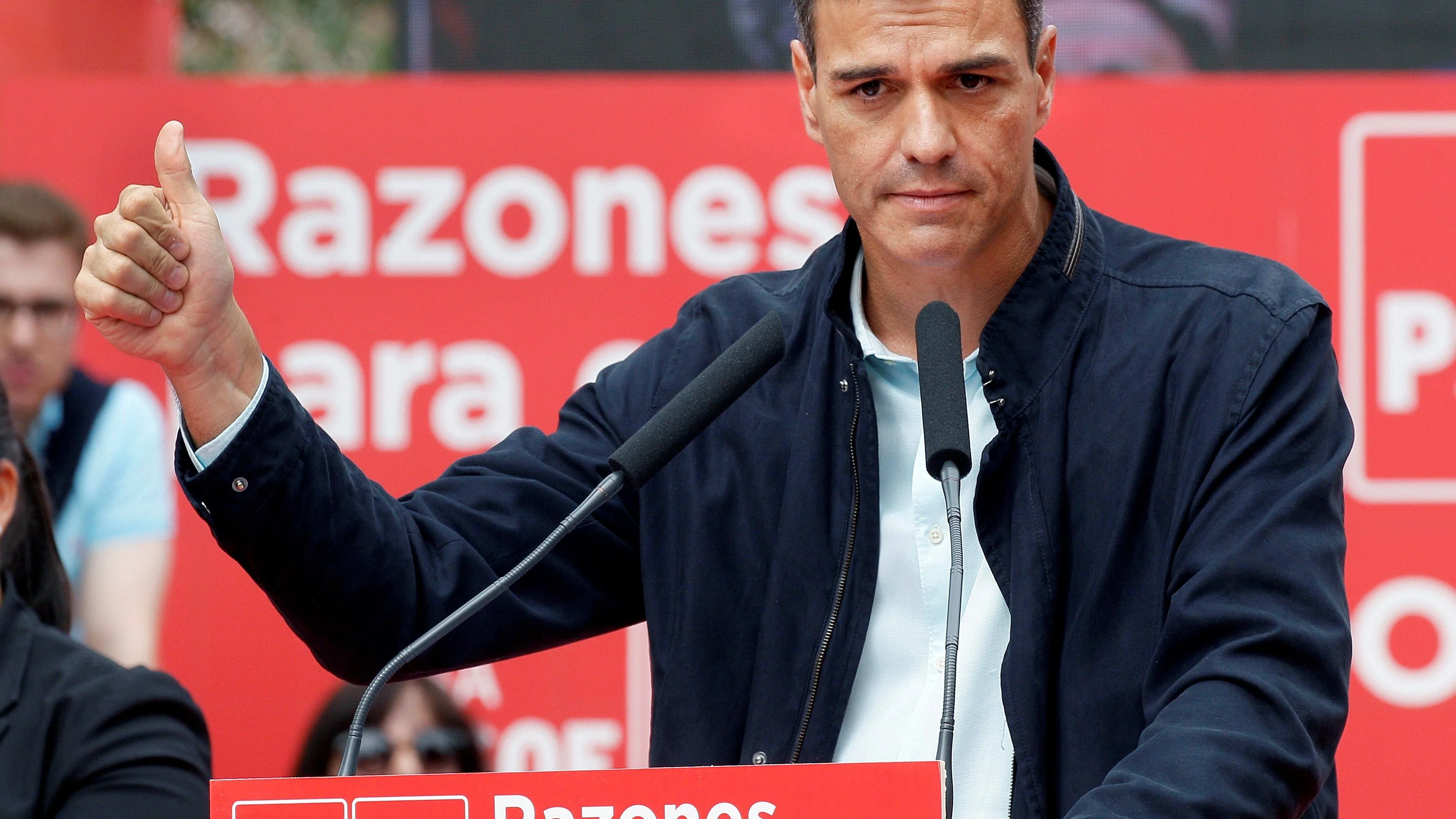 Pedro Sánchez en primer acto político tras 100 días de Gobierno