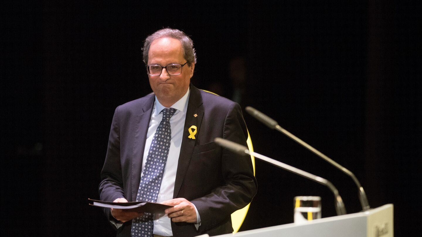 El presidente de la Generalitat, Quim Torra