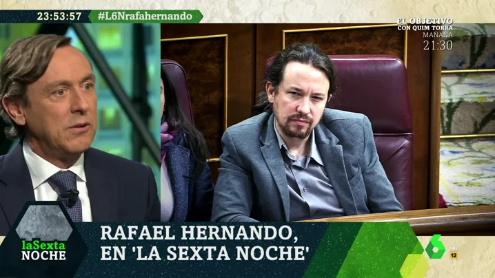 Rafael Hernando en laSexta Noche