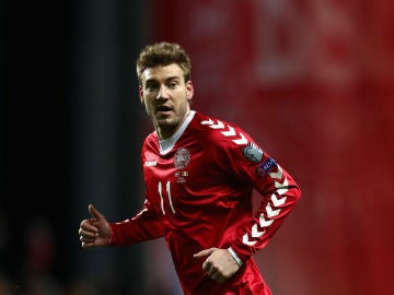 Bendtner, con Dinamarca Bendtner, con Dinamarca