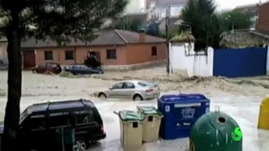 Imagen de las inundaciones en Cebolla Imagen de las inundaciones en Cebolla