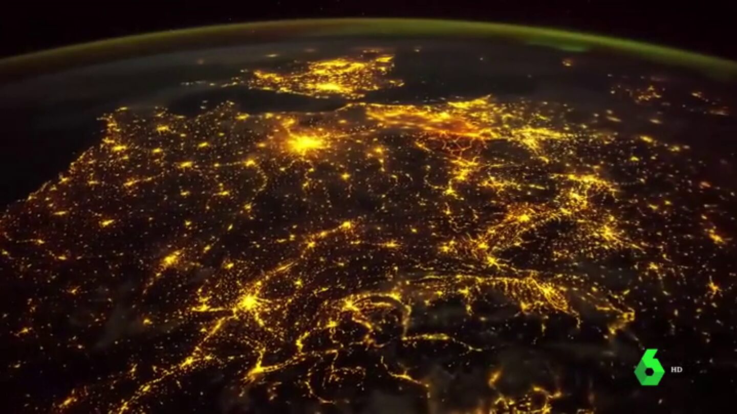 Contaminaci&oacute;n lum&iacute;nica en Espa&ntilde;a