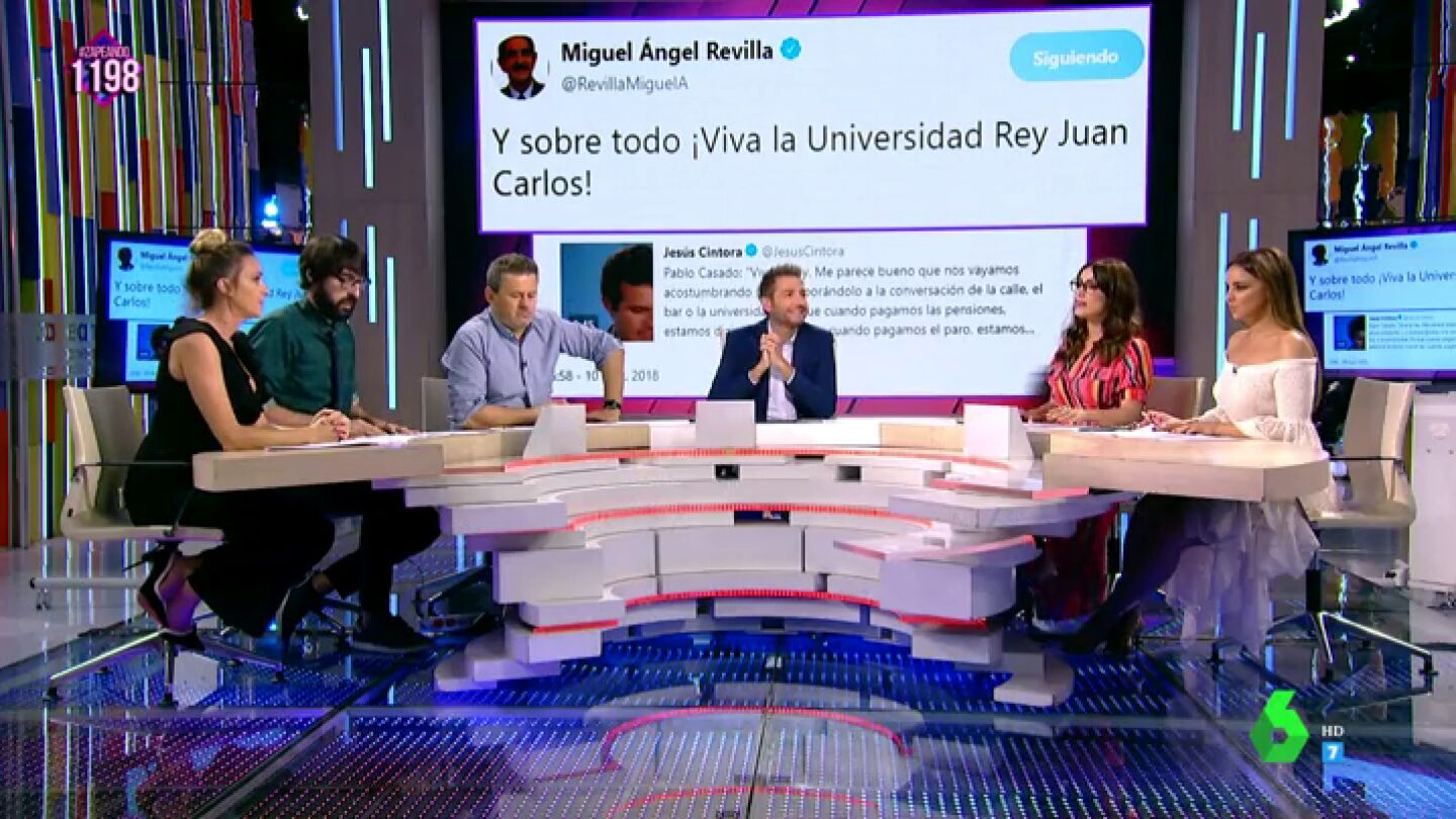 Los zapeadores comentan el zazca de Miguel &Aacute;ngel Revilla