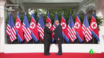 Donald Trump y Kim Jon Un se encuentran