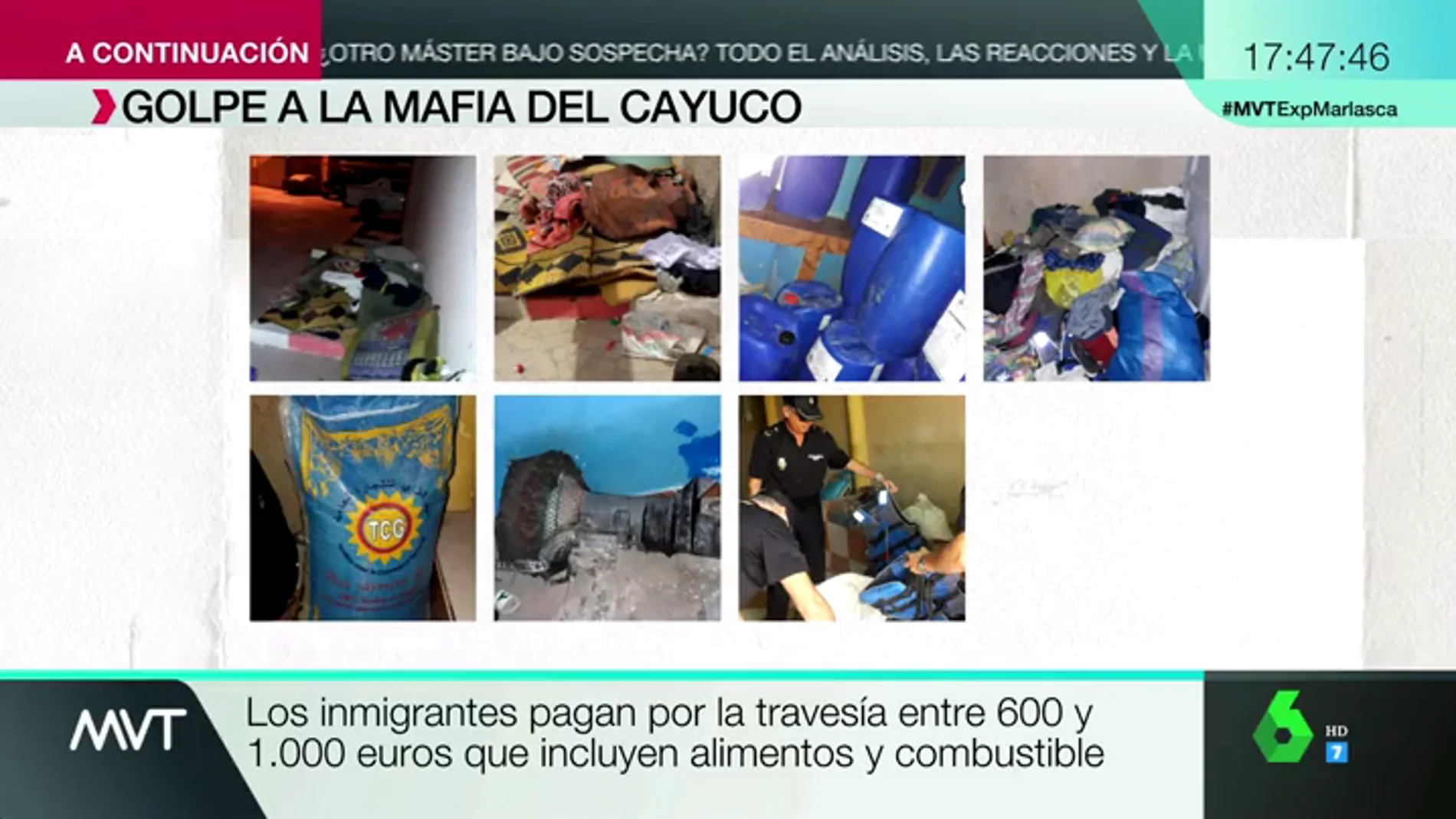 Casi 1.000 euros por mantas, chalecos, aceite para motor y comida: el pack que las mafias ofrecen a los migrantes