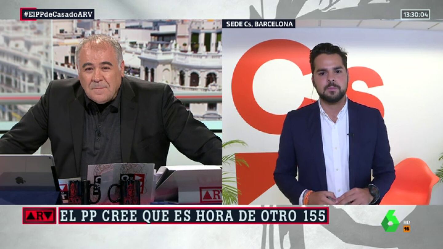 Fernando de P&aacute;ramo: "El adversario desde hace tiempo para el PP es Ciudadanos. Nos critican por quitar lazos"