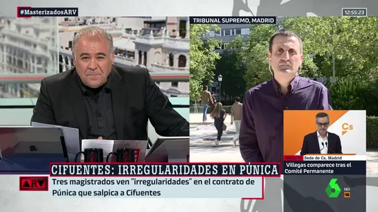 López Fonseca, sobre las irregularidades de la Púnica en la Asamblea de Madrid: "Cifuentes no está aforada y se podría reavivar esta investigación" López Fonseca, sobre las irregularidades de la Púnica en la Asamblea de Madrid: "Cifuentes no está aforada y se podría reavivar esta investigación"