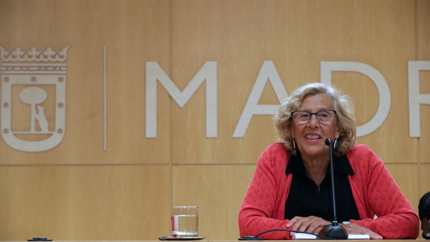  La alcaldesa de Madrid, Manuela Carmena
