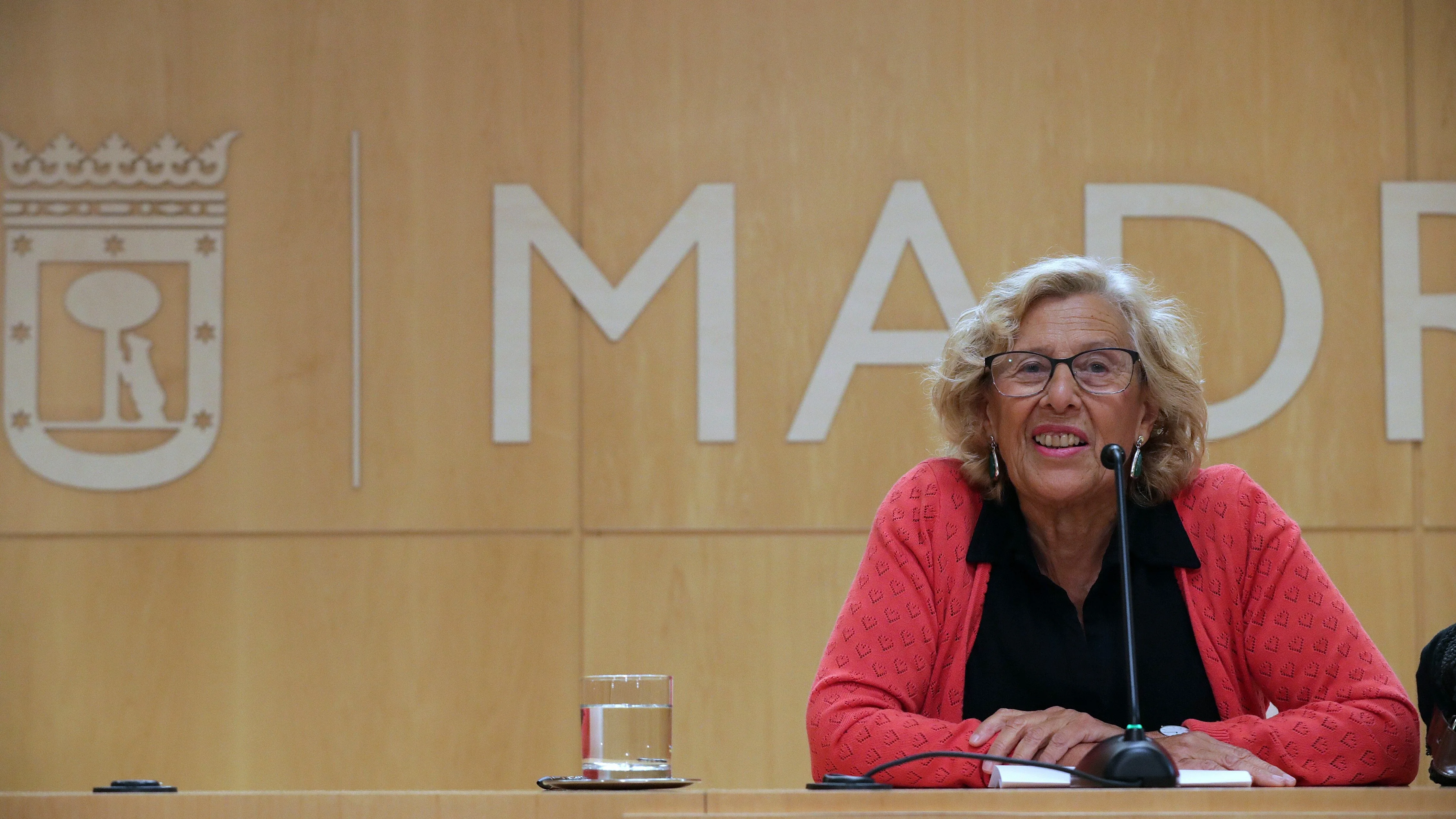  La alcaldesa de Madrid, Manuela Carmena