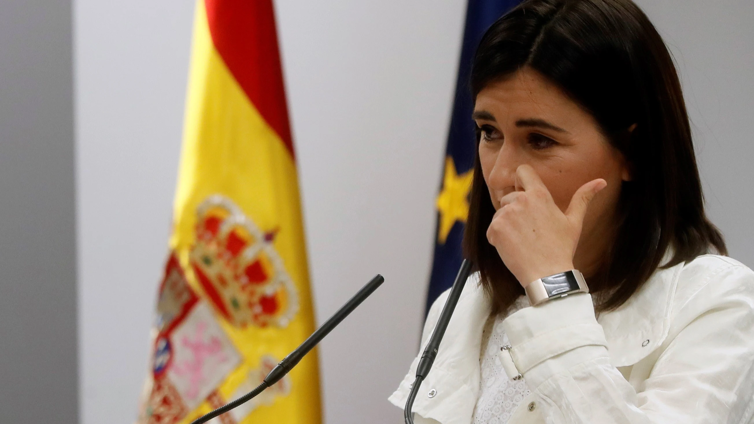 La ministra de Sanidad, Consumo y Bienestar Social, Carmen Montón