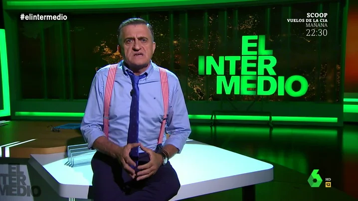 El Gran Wyoming en El Intermedio