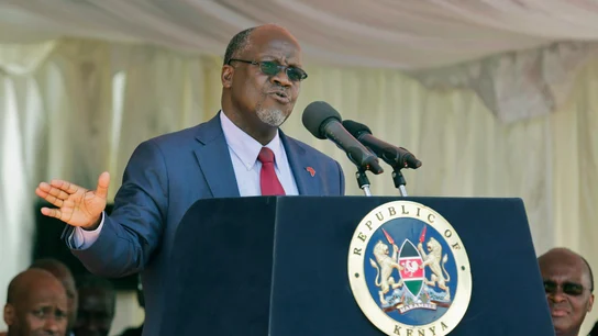 El presidente de Tanzania, John Magufuli El presidente de Tanzania, John Magufuli