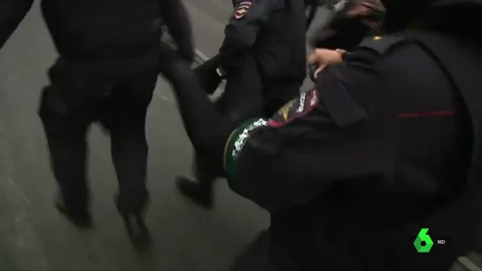 Manifestantes detenidos en Rusia Manifestantes detenidos en Rusia