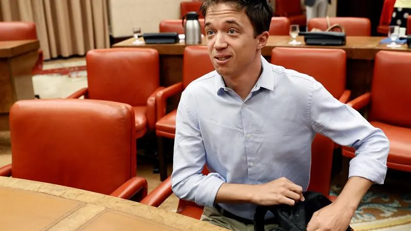 El candidato de 'Más Madrid' a la Comunidad de Madrid, Íñigo Errejón