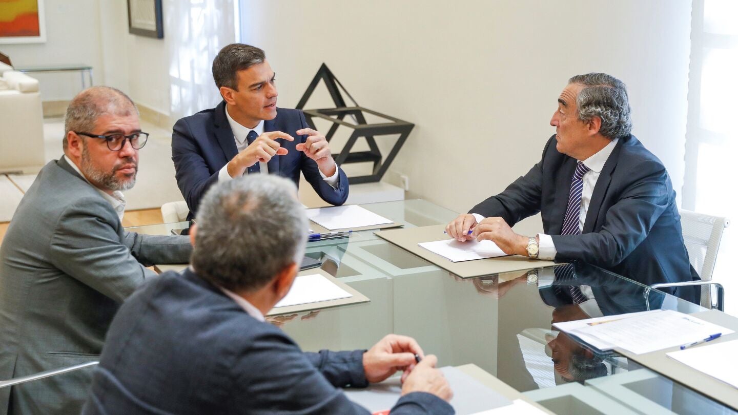 El presidente del Gobierno, Pedro S&aacute;nchez
