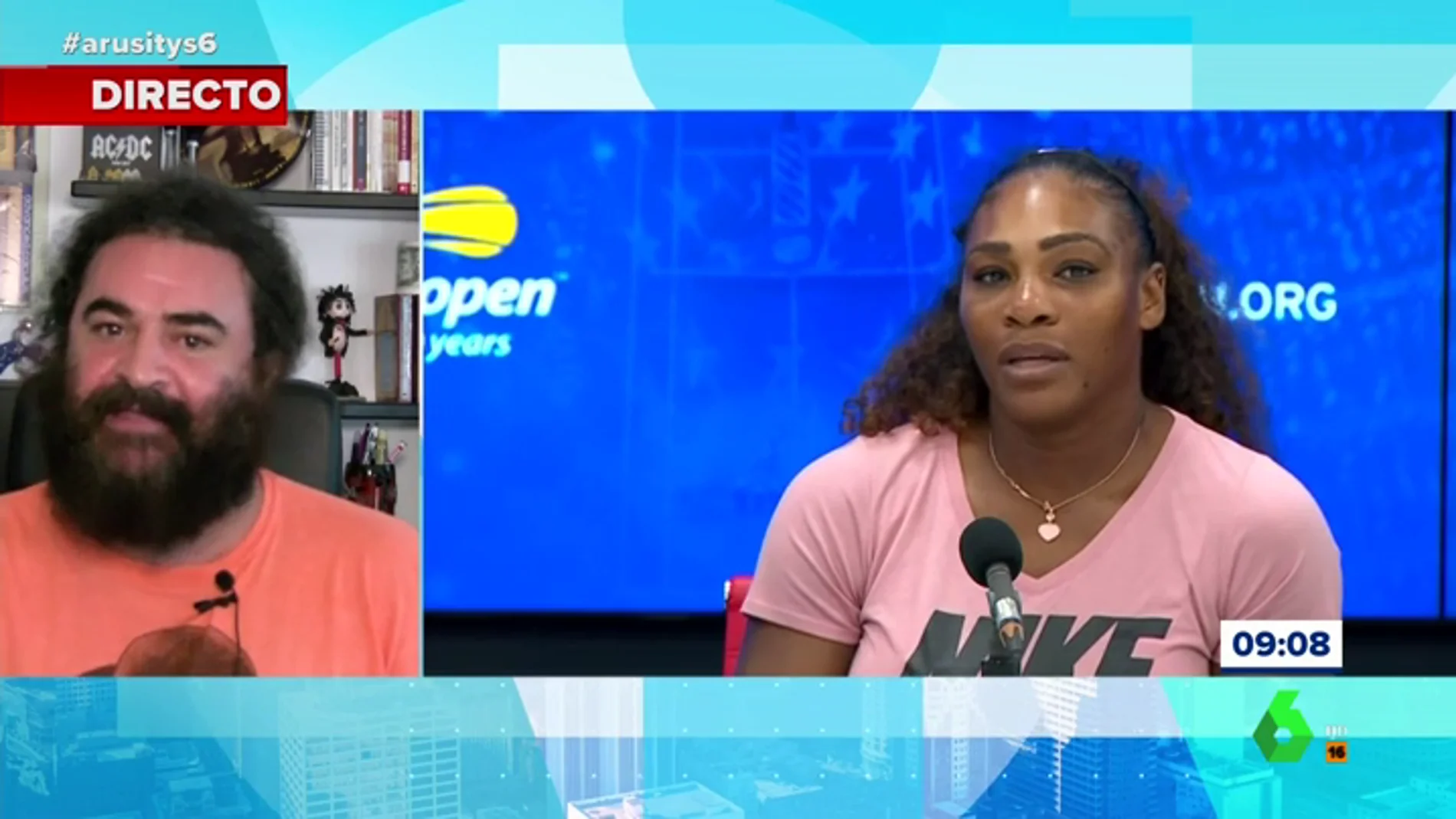 El Sevilla analiza la reacción de Serena Williams en la final del Abierto de Estados Unidos