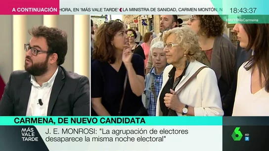 José Enrique Monrosi: "Qué papel tan complicado tiene ahora el PSOE con la candidatura de Madrid" José Enrique Monrosi: "Qué papel tan complicado tiene ahora el PSOE con la candidatura de Madrid"