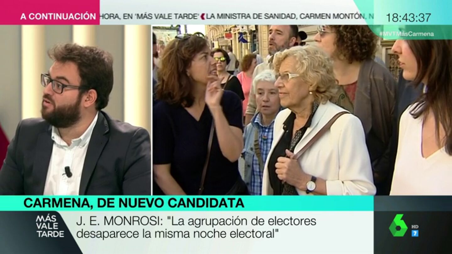 Jos&eacute; Enrique Monrosi: "Qu&eacute; papel tan complicado tiene ahora el PSOE con la candidatura de Madrid"