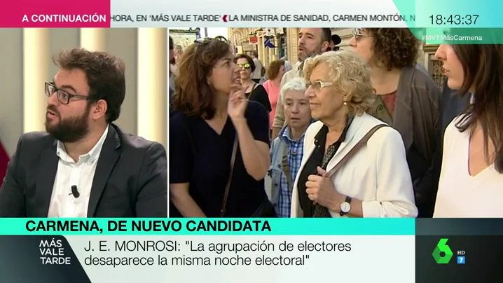 José Enrique Monrosi: "Qué papel tan complicado tiene ahora el PSOE con la candidatura de Madrid"