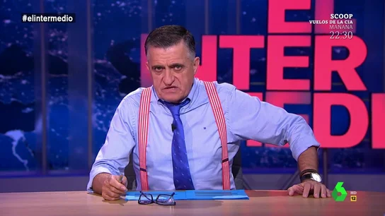 El Gran Wyoming en El Intermedio El Gran Wyoming en El Intermedio