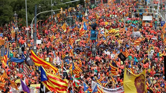 Manifestación independentista Manifestación independentista