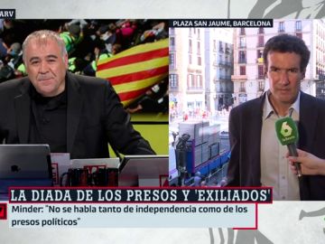 Raphael Minder, sobre la celebración de la Diada: "Hoy no se habla tanto de independencia, se habla más de los presos políticos" Raphael Minder, sobre la celebración de la Diada: "Hoy no se habla tanto de independencia, se habla más de los presos políticos"