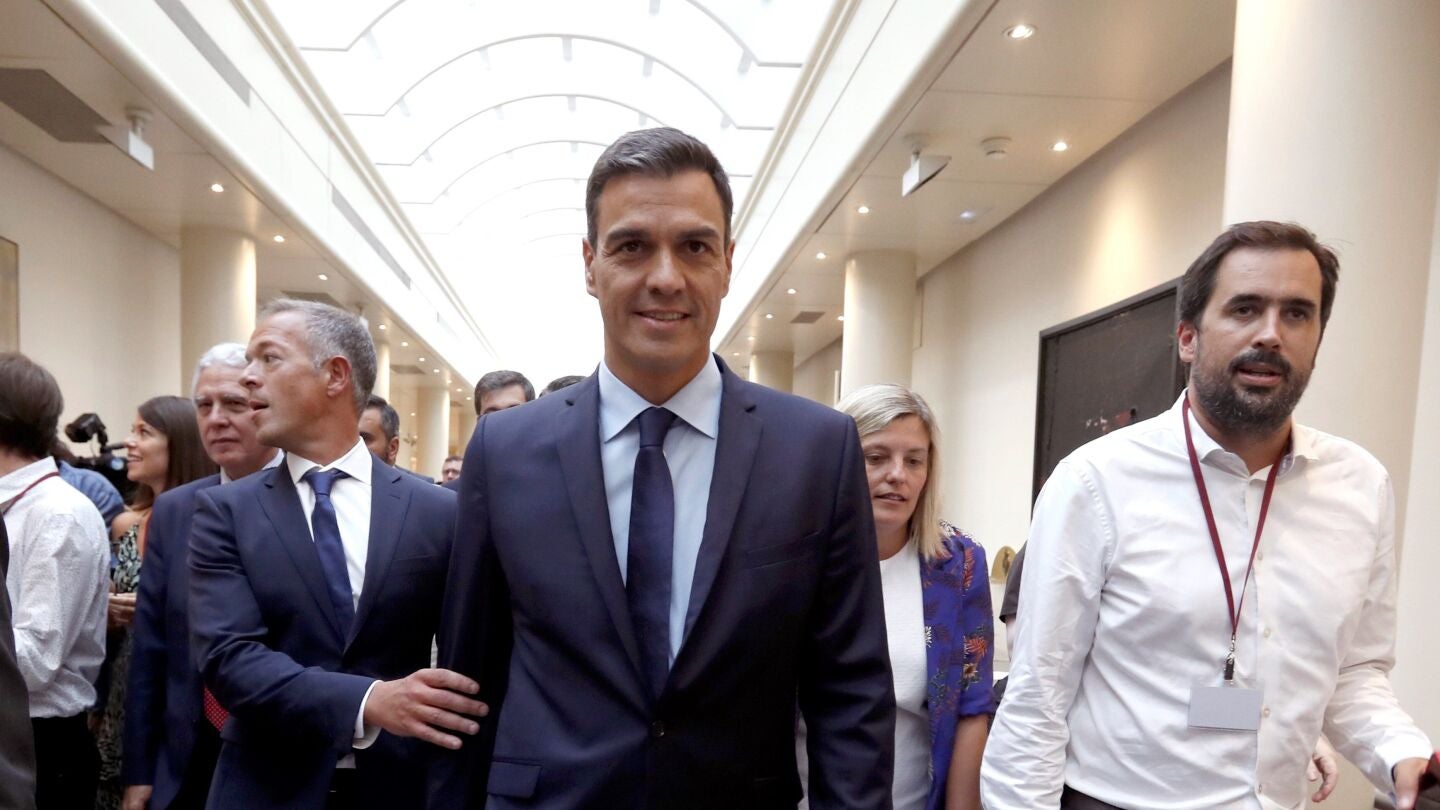 El presidente del Gobierno, Pedro S&aacute;nchez