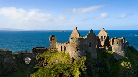 Dunluce Castle Castillos para una escapada en otoño