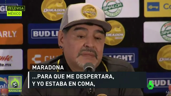 Diego Armando Maradona contó sus peores momentos del pasado en México