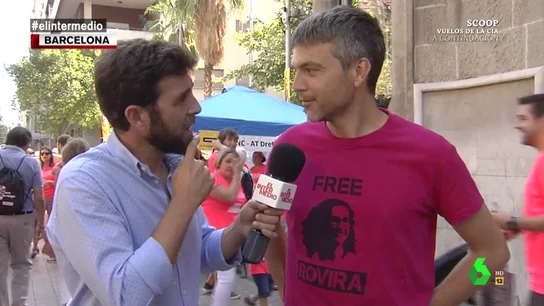 Gonzo se desplaza a Barcelona para vivir la Diada Gonzo se desplaza a Barcelona para vivir la Diada