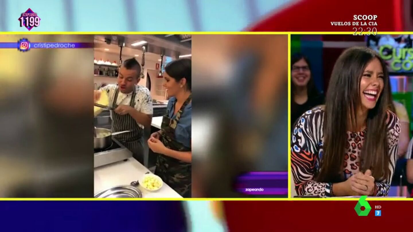 Cristina Pedroche comenta su clase de cocina con su marido Dabiz Mu&ntilde;oz