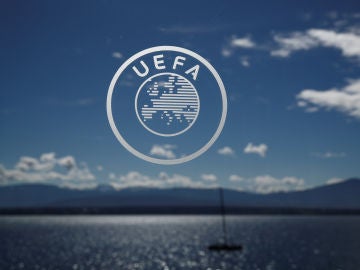 El logo de la UEFA El logo de la UEFA