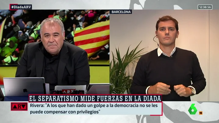 Albert Rivera, el día de la Diada en Cataluña: "Soy catalán pero no quiero privilegios para mi tierra"