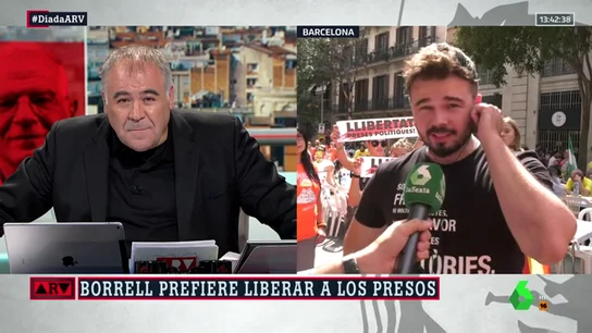 Rufián responde a la opinión de Borrell sobre los presos catalanes: "Celebro que deje de hacer de militante de extrema derecha y haga de ministro" Rufián responde a la opinión de Borrell sobre los presos catalanes: "Celebro que deje de hacer de militante de extrema derecha y haga de ministro"
