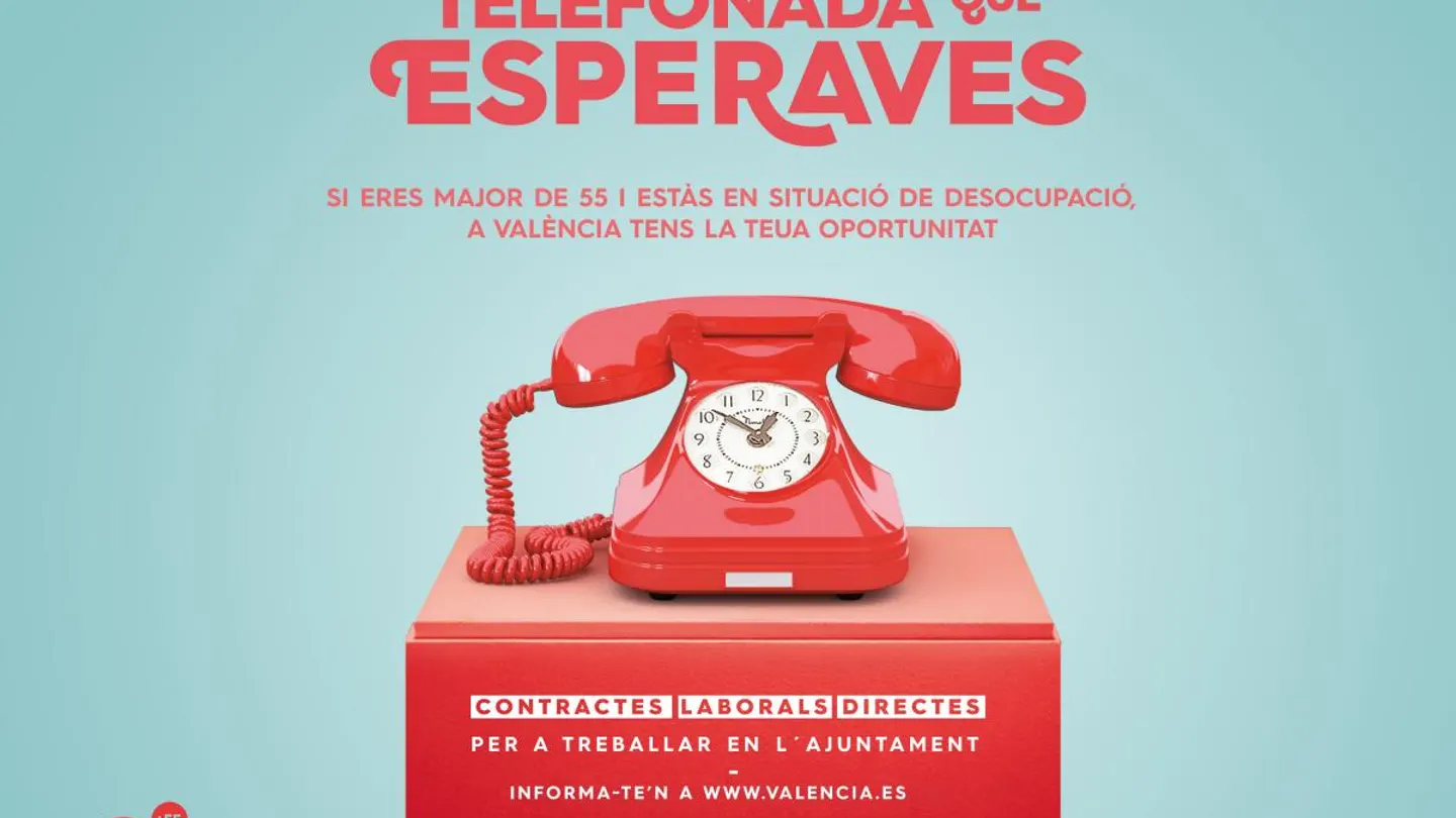 La llamada que esperabas, empleo para mayores de 55 La llamada que esperabas, empleo para mayores de 55