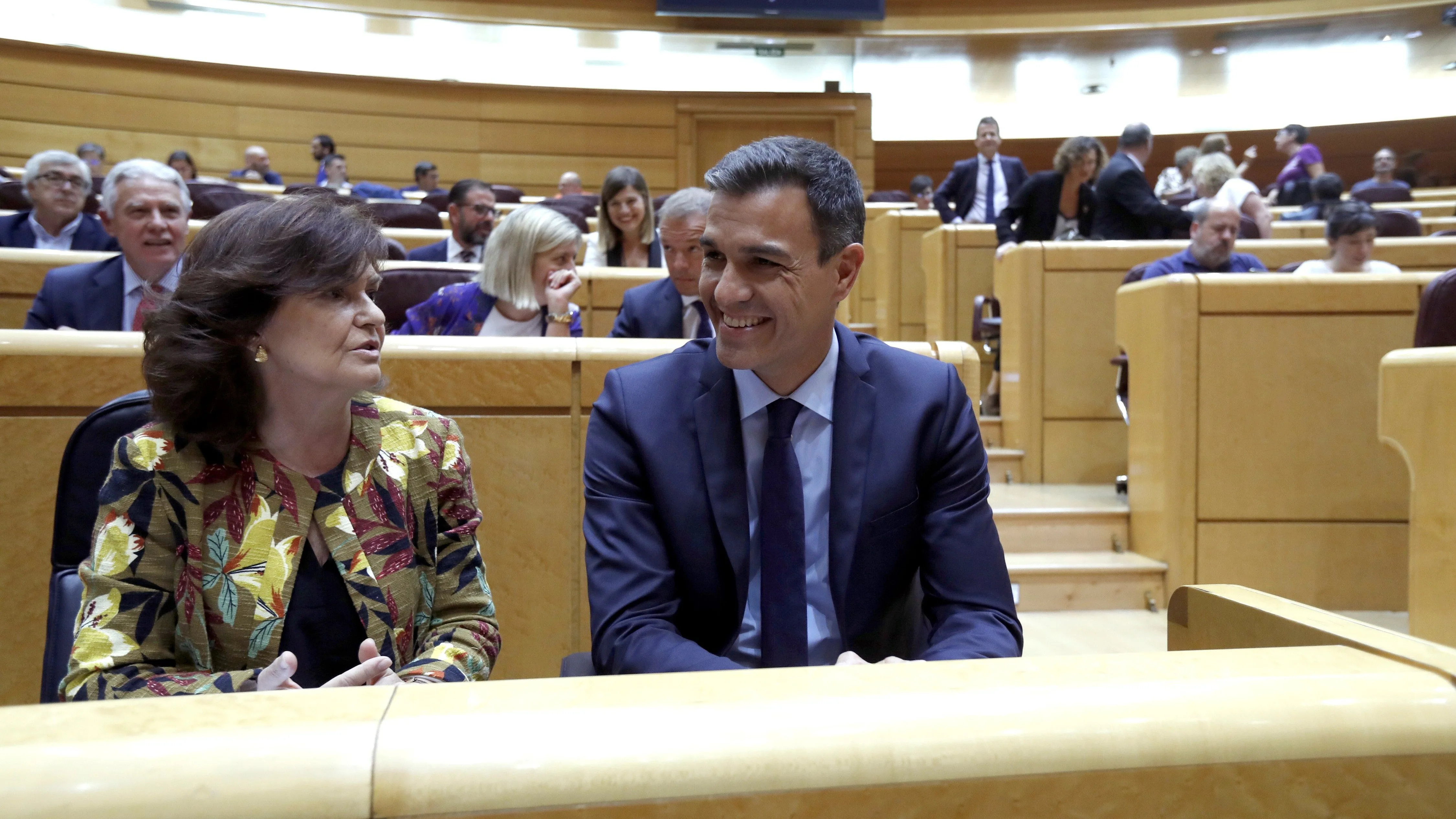 El presidente del Gobierno, Pedro Sánchez