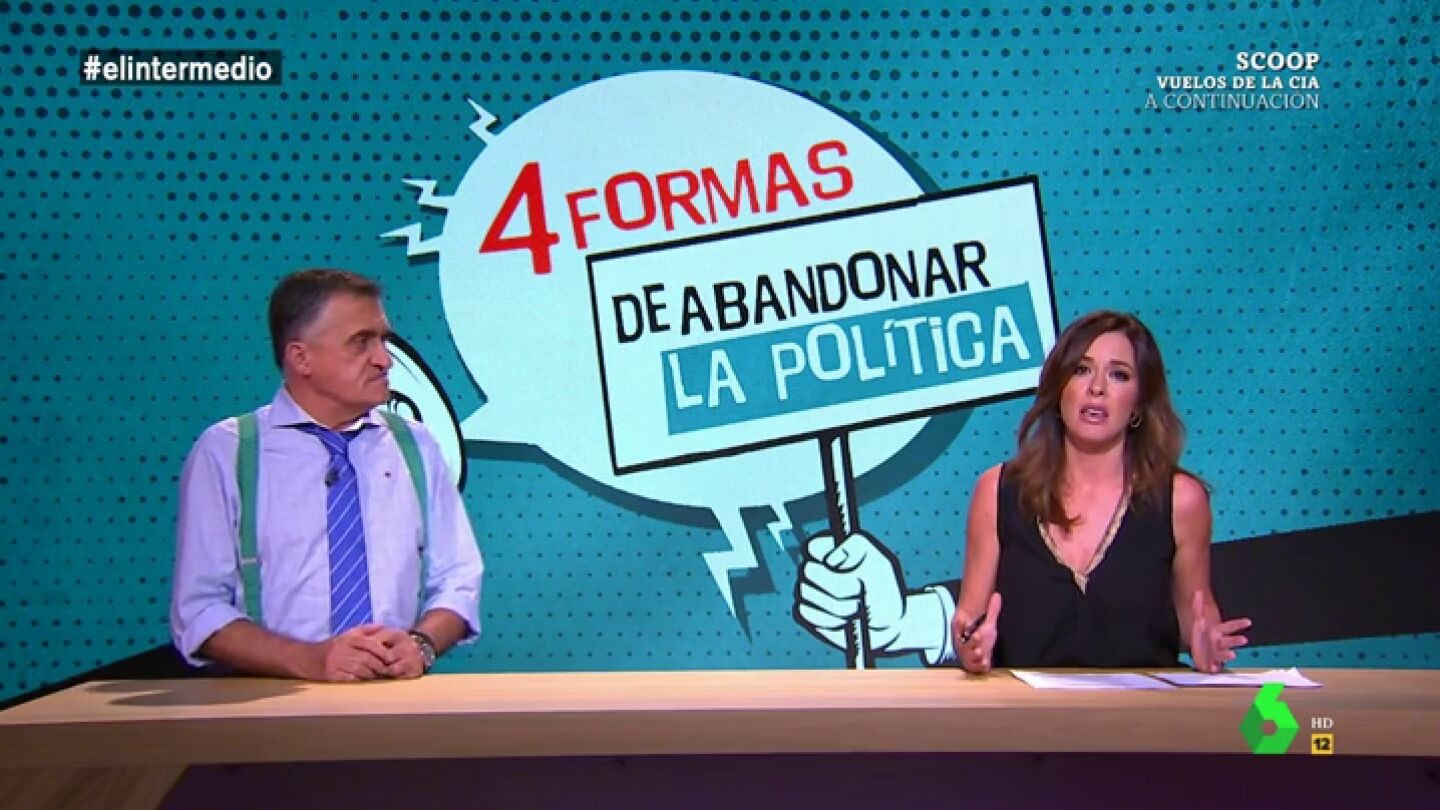 El Gran Wyoming y Mamen Mendiz&aacute;bal en El Intermedio