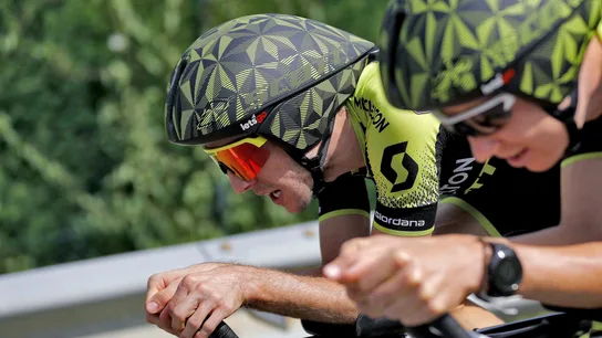 Simon Yates, durante una etapa de la Vuelta Simon Yates, durante una etapa de la Vuelta