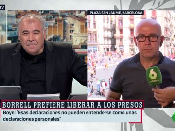 Gonzalo Boye, sobre las declaraciones de Borrell sobre los presos catalanes: "No pueden entenderse como algo personal porque es ministro" Gonzalo Boye, sobre las declaraciones de Borrell sobre los presos catalanes: "No pueden entenderse como algo personal porque es ministro"