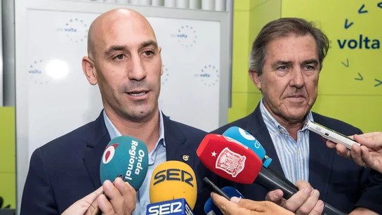 Luis Rubiales habla ante los medios de comunicación Luis Rubiales habla ante los medios de comunicación